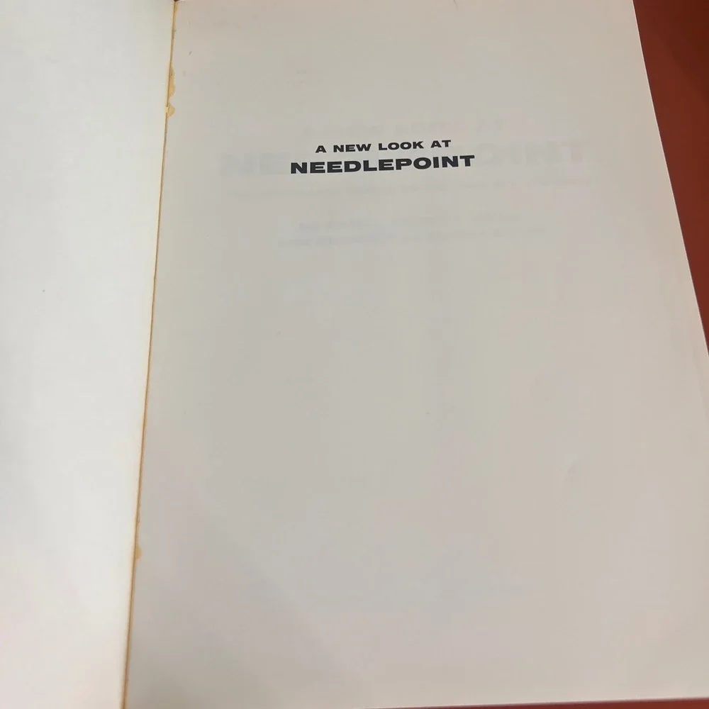 A New Look‎ at Needlepoint Carol Cheney Rome Embroidery Guide 1978 Paperback